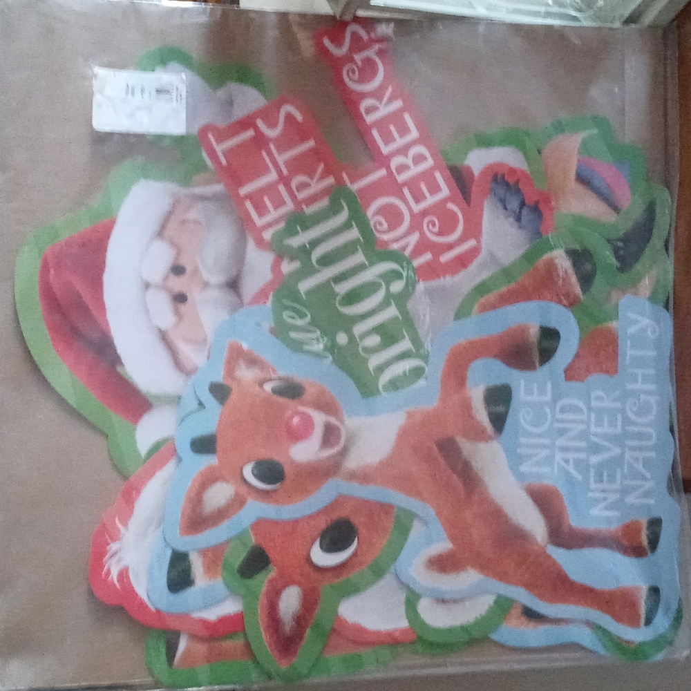 Classic Rudolph the Red-nosed Reindeer Cutouts